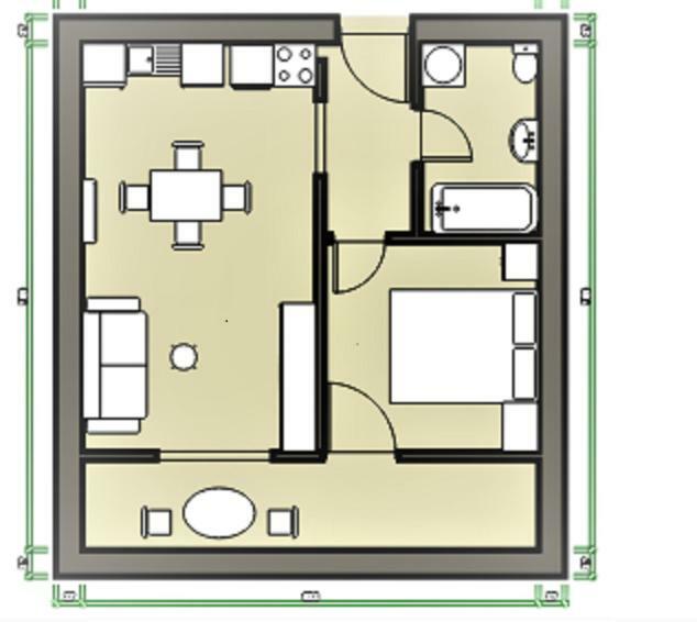 Apartman Apollo 2 ماكارسكا المظهر الخارجي الصورة